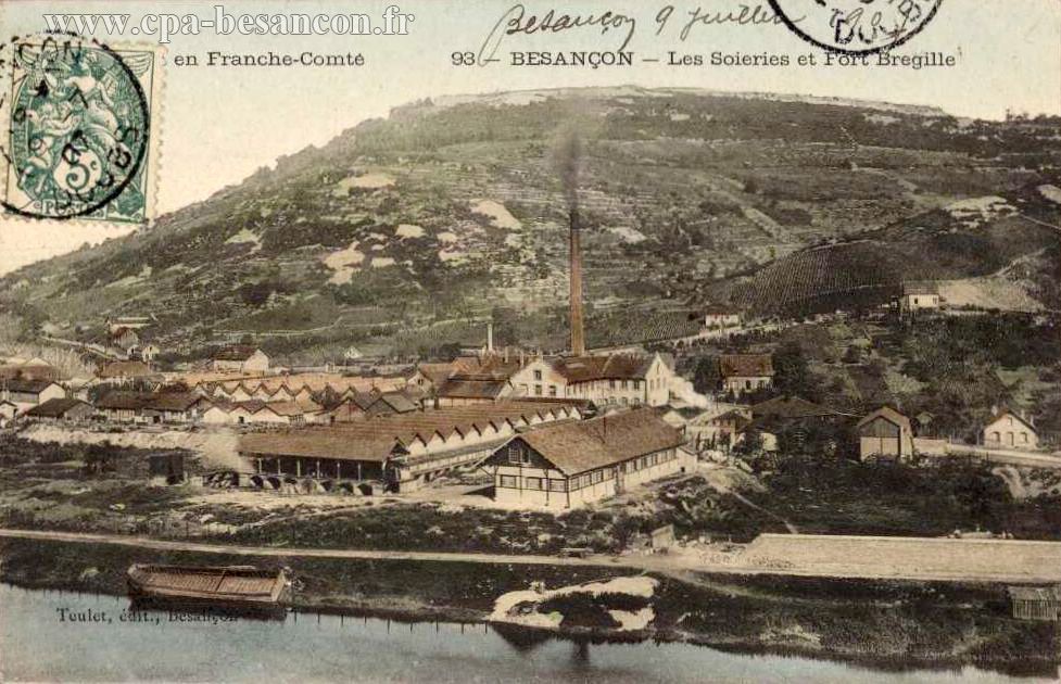 Excursion en Franche-Comté - 93 - BESANÇON - Les Soieries et Fort Bregille